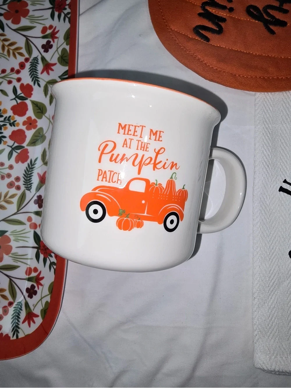 Harvest Collection orange pumpkin